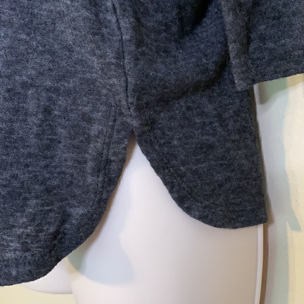 James Perse size 1 women's soft black top - Picture 2 of 6